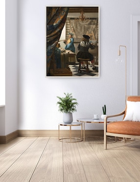 Cuadro decorativo El Arte de Pintar técnica mixta Cuadros Jr Gente