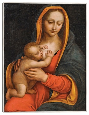 Cuadro decorativo Virgen Y El Niño (Siglo XVI) técnica mixta Cuadros Jr Vírgenes