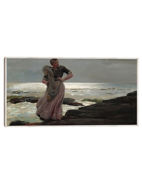 Cuadro decorativo Una Luz En El Mar (1897) técnica mixta Cuadros Jr Gente