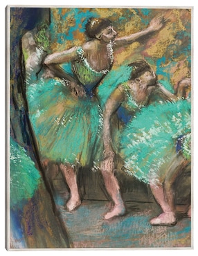 Cuadro decorativo Los Bailarines técnica mixta Cuadros Jr Danza