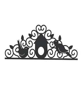 Cuadro decorativo Pigo casita con pajaritos