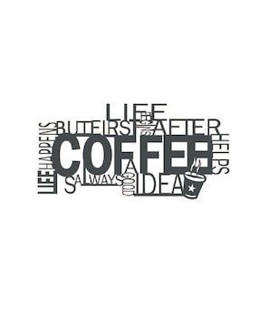 Cuadro decorativo Pigo coffee