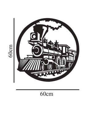 Cuadro decorativo Pigo tren