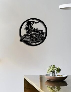 Cuadro decorativo Pigo tren