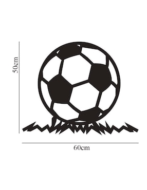 Cuadro decorativo Pigo balón de futbol