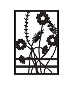 Cuadro decorativo Pigo flores