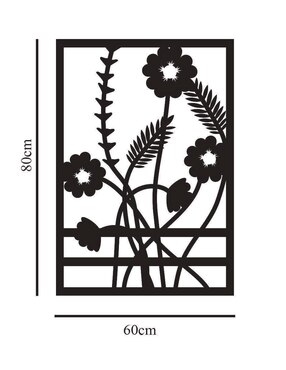 Cuadro decorativo Pigo flores