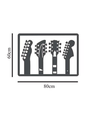 Cuadro decorativo Pigo guitarras