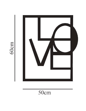 Cuadro decorativo Pigo love