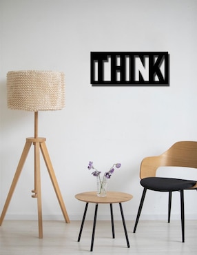 Cuadro decorativo Pigo think