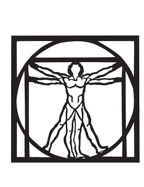 Cuadro decorativo Pigo cuerpo humano