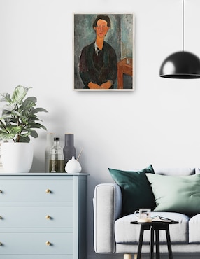 Cuadro decorativo Chaim Soutine técnica mixta Cuadros Jr Retratos
