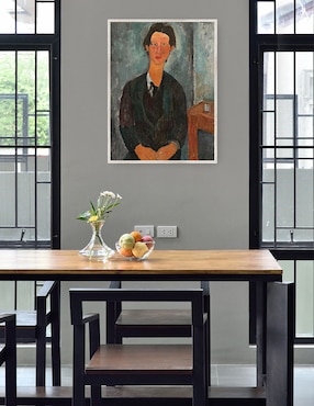 Cuadro decorativo Chaim Soutine técnica mixta Cuadros Jr Retratos