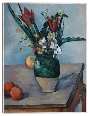 Cuadro decorativo El Jarrón de Tulipanes (C. 1890) técnica mixta Cuadros Jr Floreros