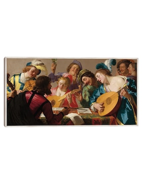 Cuadro decorativo El Concierto técnica mixta Cuadros Jr Música