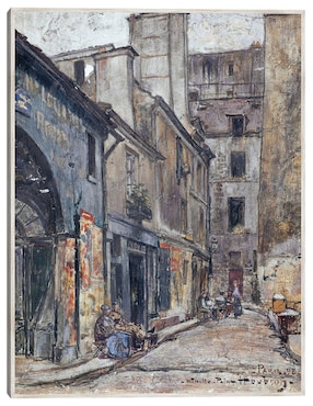 Cuadro decorativo La Calle Taille-Pain (1898) técnica mixta Cuadros Jr Lugares