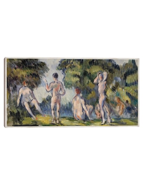 Cuadro decorativo Bañistas (1890) técnica mixta Cuadros Jr Gente