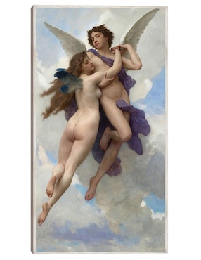 Cuadro decorativo Amor y Psique (1899) técnica mixta Cuadros Jr Ángeles