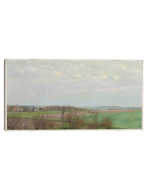 Cuadro decorativo Vista Del Fiordo de Roskilde, Principios de La Primavera (1903) técnica mixta Cuadros Jr Campos