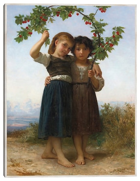 Cuadro decorativo La Rama de Cerezo (1881) técnica mixta Cuadros Jr Familia