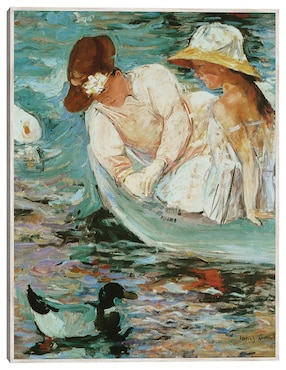 Cuadro decorativo Verano (1894) técnica mixta Cuadros Jr Retratos