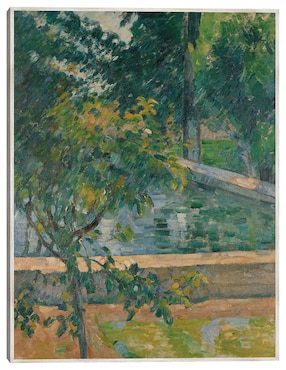 Cuadro decorativo La Piscina de Jas de Bouffan (Hacia 1878) técnica mixta Cuadros Jr Lagos