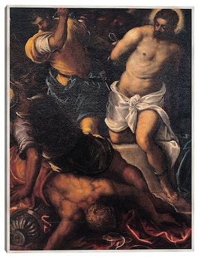 Cuadro decorativo Coronando de Espinas (1592) técnica mixta Cuadros Jr Figuras Celestiales