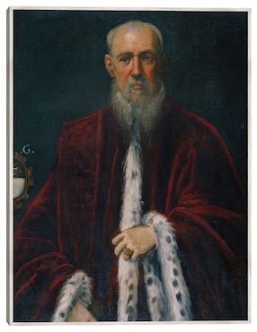 Cuadro decorativo Retrato Del Procurador Alessandro Gritti (De 1581 A 1582) técnica mixta Cuadros Jr Retratos