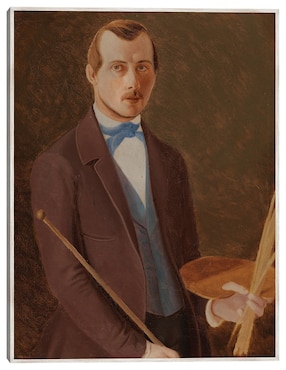 Cuadro decorativo Autorretrato (1849 - 1852) técnica mixta Cuadros Jr Retratos