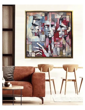Pintura Fasetas técnica acrílico Lune Art Gallery Abstractos