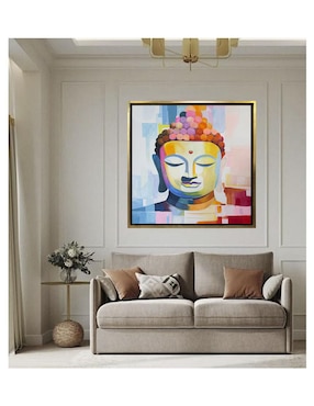 Pintura Buda II técnica acrílico Lune Art Gallery Espirituales