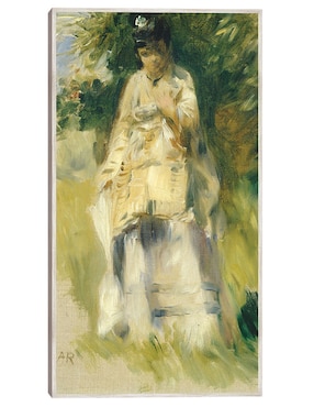 Cuadro decorativo Mujer De Pie Junto A Un Árbol técnica mixta Cuadros Jr Retratos