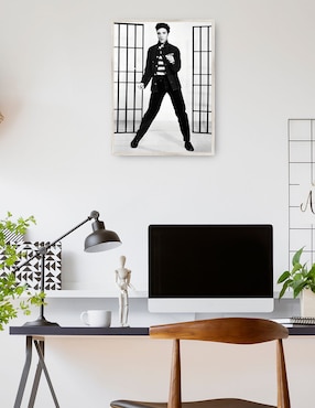 Cuadro decorativo Elvis Presley En Jailhouse Rock técnica mixta Cuadros Jr Música
