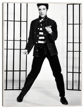 Cuadro decorativo Elvis Presley En Jailhouse Rock técnica mixta Cuadros Jr Música