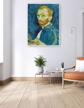 Cuadro decorativo Autorretrato 1889 técnica mixta Cuadros Jr Retratos