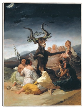 Cuadro decorativo Arte Del Sábado De Brujas técnica mixta Cuadros Jr Religión y Espiritualidad