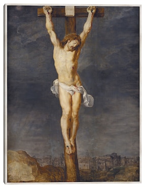 Cuadro decorativo Cristo En La Cruz (1592 – 1633) técnica mixta Cuadros Jr Figuras Celestiales