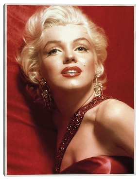 Cuadro decorativo Marilyn Monroe, Cómo Casarse Con Un Millonario técnica mixta Cuadros Jr Gente