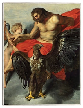 Cuadro decorativo Cupido Suplicando A Júpiter (Ca. 1611-15) técnica mixta Cuadros Jr Figuras Celestiales