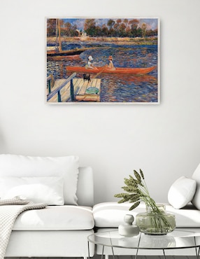 Cuadro decorativo El Sena En Argenteuil (La Seine à Argenteuil) (1888) técnica mixta Cuadros Jr Ríos
