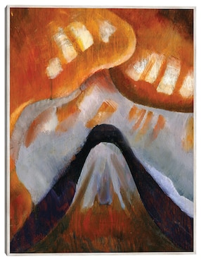 Cuadro decorativo Montaña y Cielo (Hacia 1925) técnica mixta Cuadros Jr Formas