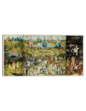 Cuadro decorativo El Jardín De Las Delicias 1504 técnica mixta Cuadros Jr Arte