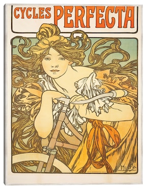 Cuadro decorativo Ciclos Perfecta (1897) técnica mixta Cuadros Jr Publicidad