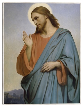 Cuadro decorativo Cristo Llorando Sobre Jerusalén (1849) técnica mixta Cuadros Jr Figuras Celestiales