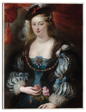 Cuadro decorativo Retrato De Una Mujer Joven (1620 - 1630) técnica mixta Cuadros Jr Retratos