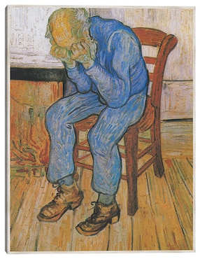 Cuadro decorativo A Las Puertas De La Eternidad (1890) técnica mixta Cuadros Jr Retratos
