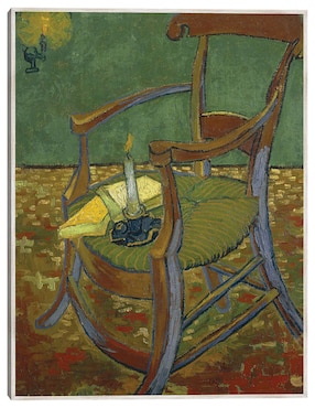 Cuadro decorativo La Silla De Gauguin (1888) técnica mixta Cuadros Jr Objetos