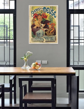 Cuadro decorativo Cervezas De La Meuse (1897) técnica mixta Cuadros Jr Publicidad