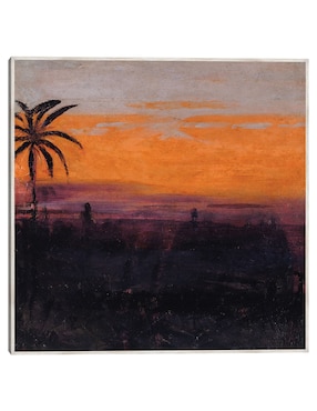 Cuadro decorativo El Cielo Simulado Por Flamencos Rojos, Estudio Para Libro Que Oculta La Coloración En El Reino Animal (Ca. 1905-1909) técnica mixta Cuadros Jr Crepúsculo