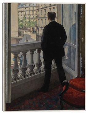 Cuadro decorativo Joven En Su Ventana (1876) técnica mixta Cuadros Jr Retratos